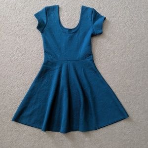 Blue dress